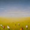 'Free Range', oil on canvas, 200cm x 120cm, sold. Prints available on paper and canvas (stretched and rolled).