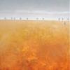 'The Reserve', mixed media on canvas, 120cm x 90cm, sold.